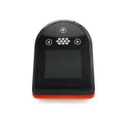 Bezprzewodowy skaner kodów kreskowych 1D 2D QR Aztec MaxiCode z wyświetlaczem i mocną baterią 2600mAh