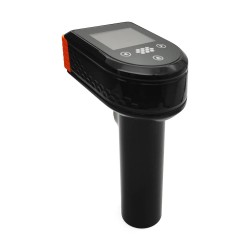 Bezprzewodowy skaner kodów kreskowych 1D 2D QR Aztec MaxiCode z wyświetlaczem i mocną baterią 2600mAh