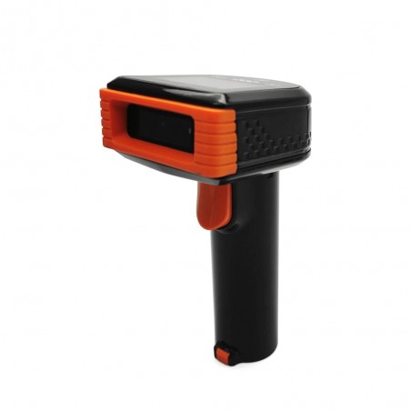Czytnik kodów kreskowych qr Aztec MAxicode Bezprzewodowy 2.4 i Bluetooth z wyświetlaczem LCD