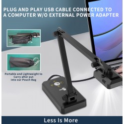 Wizualizer przenośny do e-nauki e-szkoleń e-learning 10 megapikseli Sony czyjnik CMOS