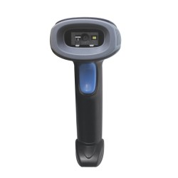 Laserowy przewodowy skaner kodów kreskowych 1D ze stojakiem skanowanie ręczne lub ciągłe automat