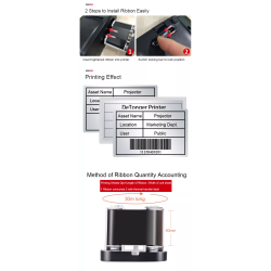 Bęben taśma termo-transferowa czarna do modelu DTT-270 i DTT-280