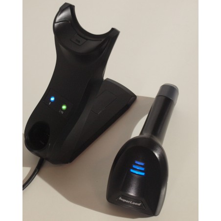 Skaner kodów kreskowych 1D 2D z ruchomą regulowaną podstawką 2.G Bluetooth