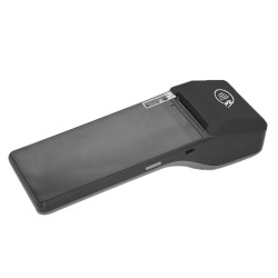 Ręczny terminal POS z drukarką termiczną kwitów i etykiet ekran 6 cali NFC Android 11 3GB/32GB z bazą do ładowania