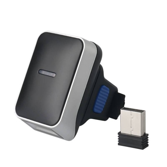 Bezprzewodowy laserowy skaner kodów kreskowych na palec 1D Bluetooth 450mAh szybki 300/s Bezprzewodowy laserowy skaner kodów kreskowych na palec 1D Bluetooth 450mAh szybki 300/s