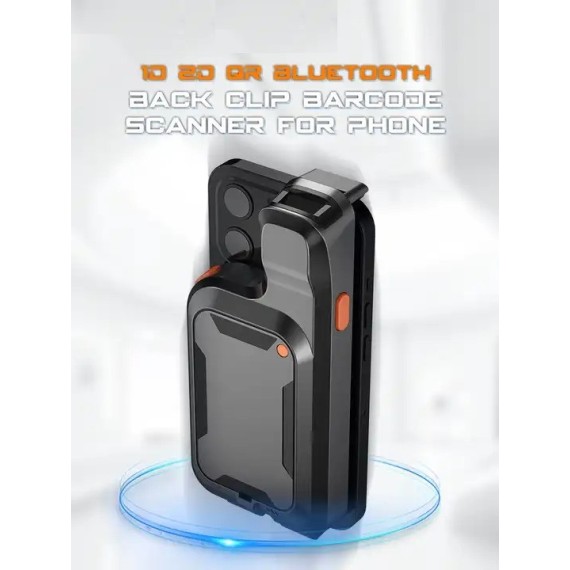 Nakładka na telefon z funkcją czytnika kodów kreskowych 1D 2D do telefonu Bluetooth Nakładka na telefon z funkcją czytnika kodów kreskowych 1D 2D do telefonu Bluetooth
