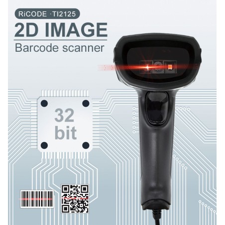 Precyzyjny czytnik kodów kreskowych 1D 2D podwójny interfejs USB i RS-232 Imager 1280*960 DPM