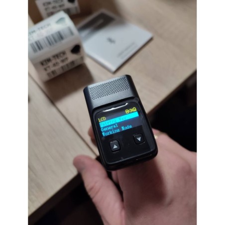 Czytnik kodów kreskowych na palec z wyświetlaczem LCD Bluetooth 2.4G bateria 500 mAh