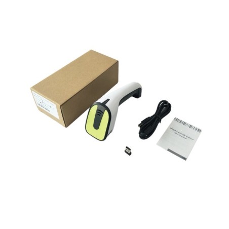 Bezprzewodowy czytnik kodów kreksowych 1D 2D Bluetooth 2.4G kabel z ruchomą podstawką w 2 płaszczyznach
