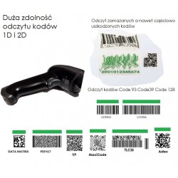 Czytnik kodów QR Aztec MaxiCode PCB DPM Bezprzewodowy 2.4G Bletooth 40 kabel USB