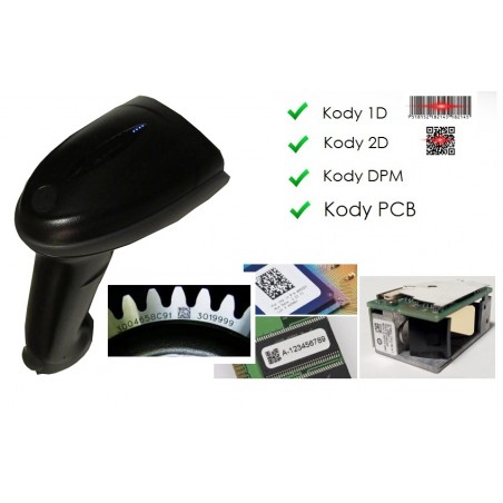 Czytnik kodów QR Aztec MaxiCode PCB DPM Bezprzewodowy 2.4G Bletooth 40 kabel USB