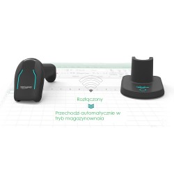 Bezprzewodowy USB i Bluetooth 3 w 1 Skaner kodów kreskowych 1D 2D kody PCB (Printed Circuit Board) DPM (Direct Part Marking)