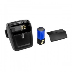 Bluetooth skaner kodów 1D 2D na palec super bateria 550mAh z mini bazą do ładowania i komunikacji dodatkowa bateria